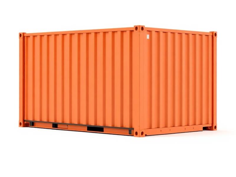 Cargo Worthy 20ft Standard shipping container at Vanta California depot