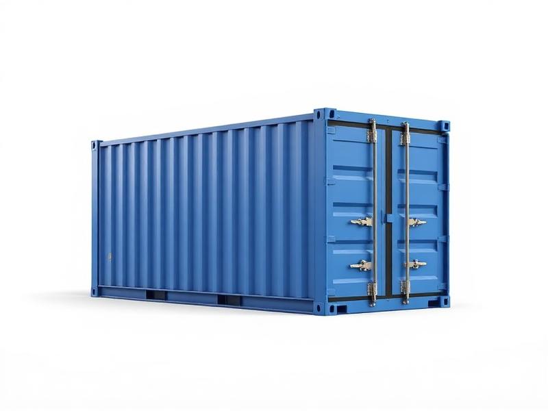 New 40ft High Cube shipping container at Vanta California depot