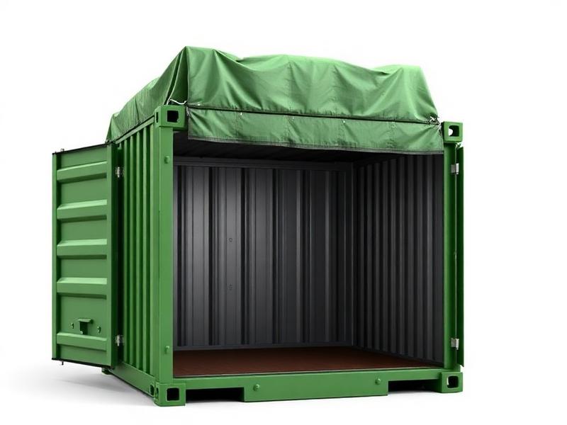 Open Top shipping container - photo of a Vanta open top unit